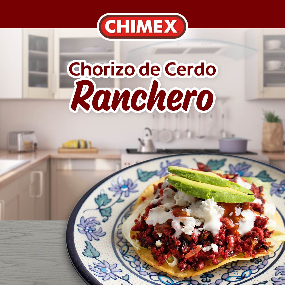 Chorizo de Cerdo Chimex Ranchero 250g | Chedraui