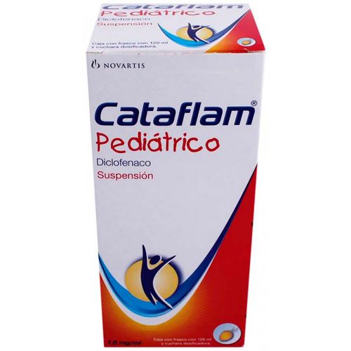 Suspensión Pediátrica Cataflam 1.8mg/ml Frasco con 120ml
