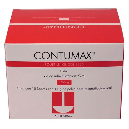 Polvo Contumax 255g Caja con 15 Sobres con 17g para Reconstitución Oral