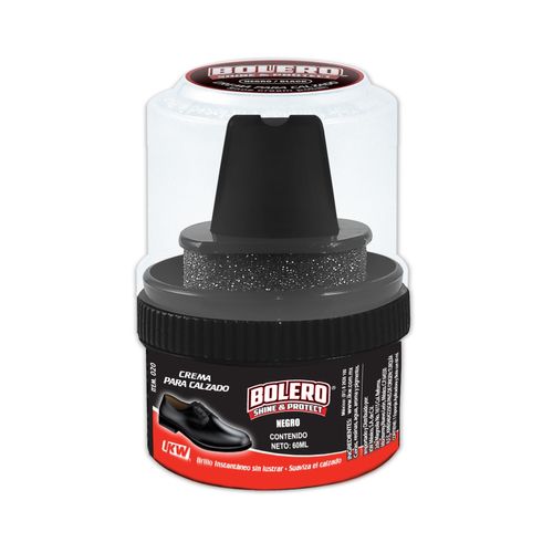 Crema para Calzado Bolero Color Negro 60ml