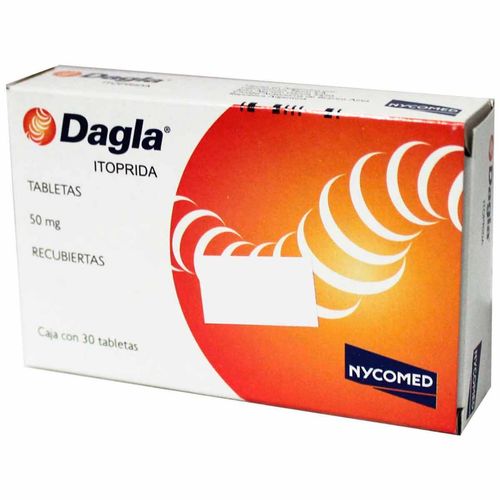 Tabletas Dagla 50mg Caja con 30 Tabletas