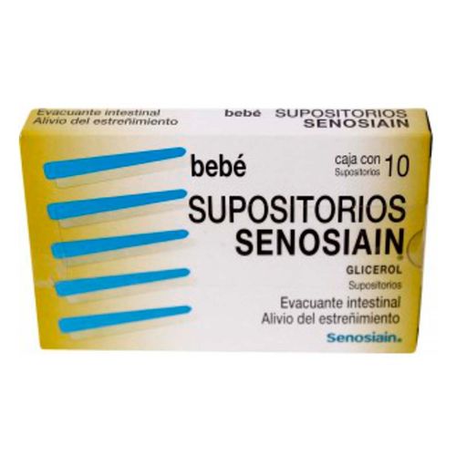 Supositorios Senosiain Bebé Caja con 10 Supositorios