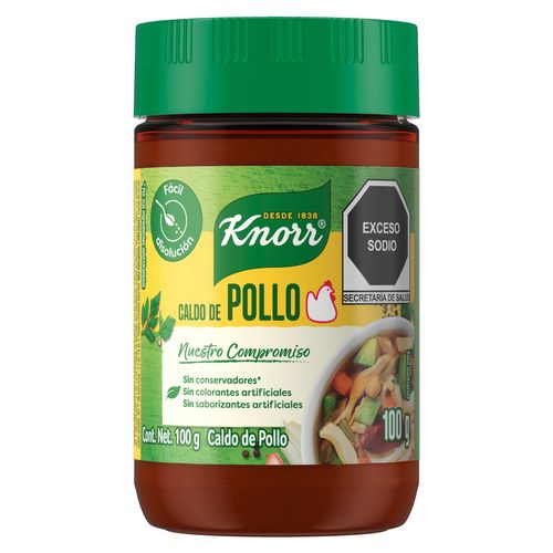 Caldo de Pollo Knorr en polvo 100g