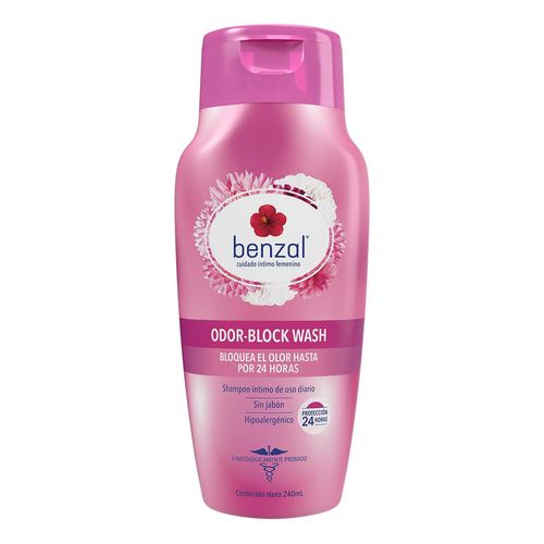 Shampoo Íntimo Benzal Wash Odor Block 240ml