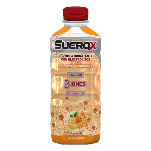 Bebida con Electrolitos Suerox Adulto Naranja Mandarina 630ml