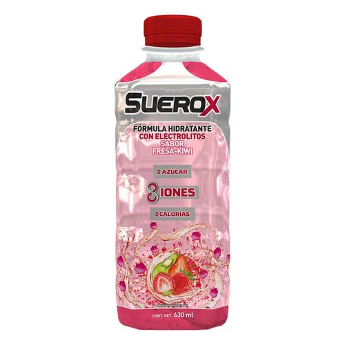 Bebida con Electrolitos Suerox Adulto Fresa Kiwi 630ml