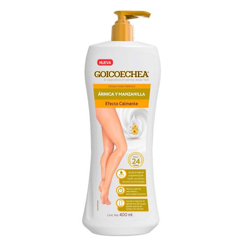 Crema para Piernas Goicoechea Calmante Árnica y Manzanilla 400ml
