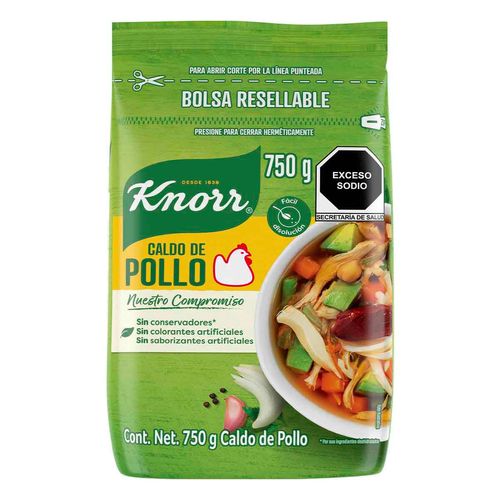 Caldo de Pollo Knorr en Polvo 750g