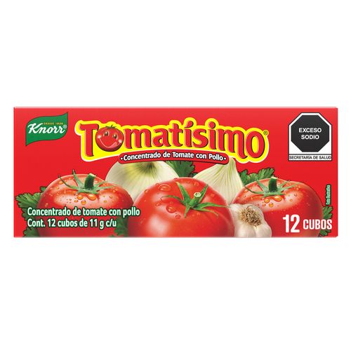 Concentrado de Tomate Knorr Tomatísimo 12 cubos de 11g