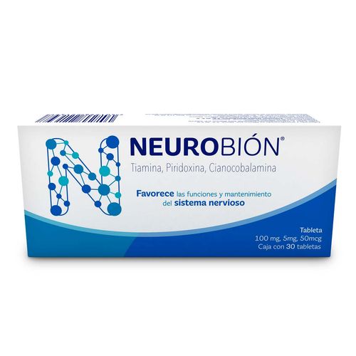 Vitaminas del Complejo B Neurobión Oral 30 Tabletas