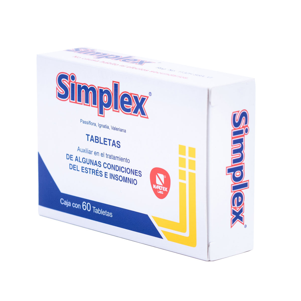 Tabletas Simplex Caja con 60 Tabletas | Chedraui