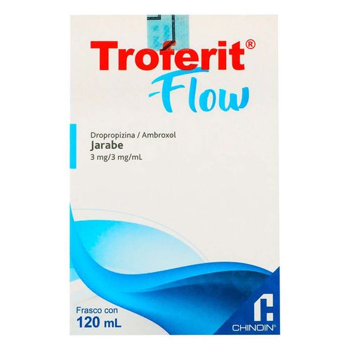 Jarabe Troferit Flow 3mg/3mg Frasco con 120ml