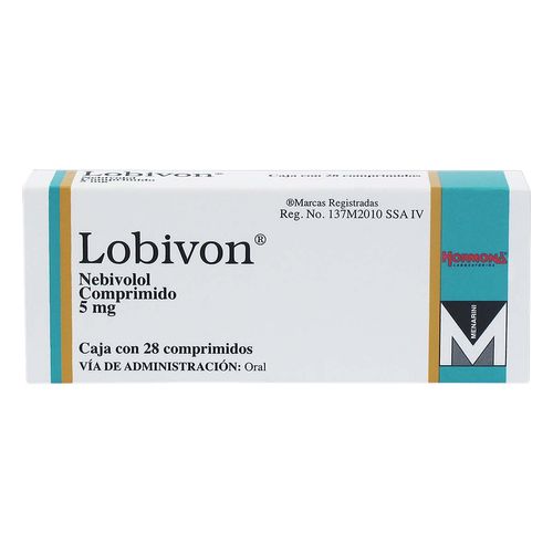 Comprimidos Lobivon 5mg Caja con 28 Comprimidos
