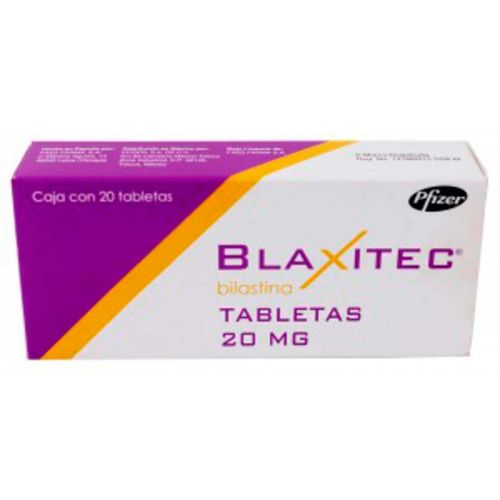 Tabletas Blaxitec 20mg Caja con 20 Tabletas