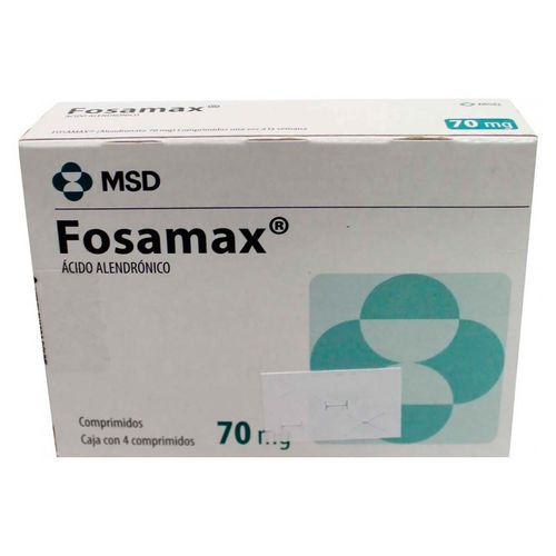 Comprimidos Fosamax 70mg Caja con 4 Comprimidos