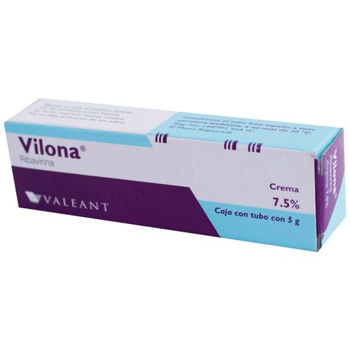 Crema Vilona 7.5% Tubo con 5g
