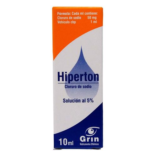 Solución Oftálmica Hiperton Frasco con 10ml