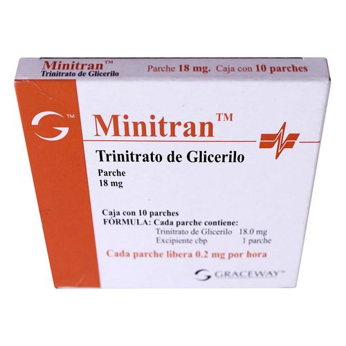 Parches Minitran 18mg Caja con 10 Parches