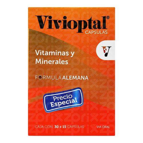 Cápsulas Vivioptal Caja con 45 Cápsulas