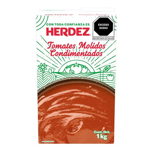 Tomates Molidos Herdez Condimentados 1kg