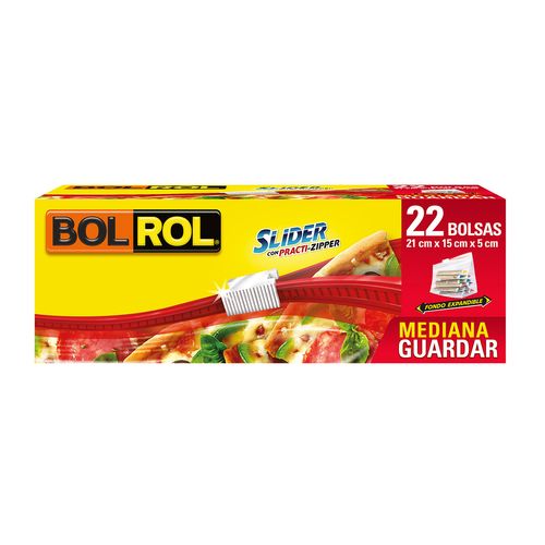 Bolsas para Guardar Bol Rol Medianas 22 Bolsas