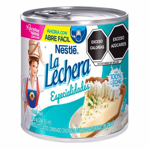 Leche Condensada Nestlé La Lechera Sin Grasa 385g
