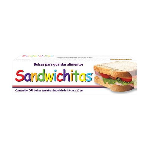 Bolsas para Sándwich Sandwichitas 50 Bolsas