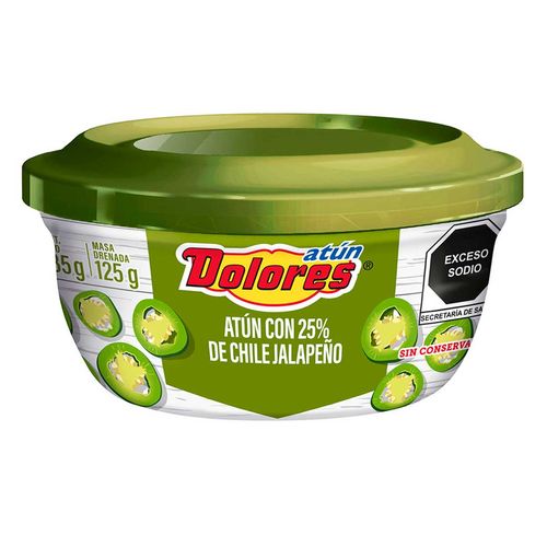 Atún Dolores Con Jalapeño Cup Can 135g
