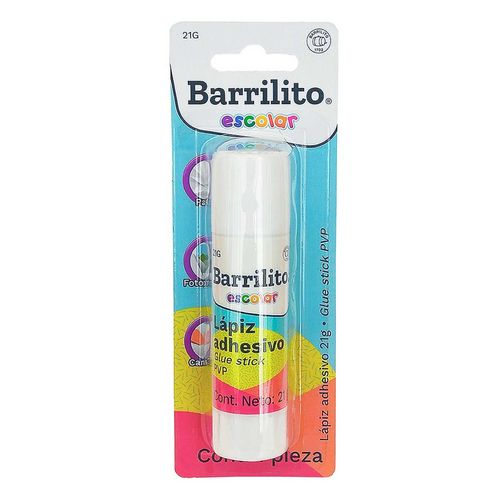 Adhesivo Barrilito Lápiz Blíster 21g