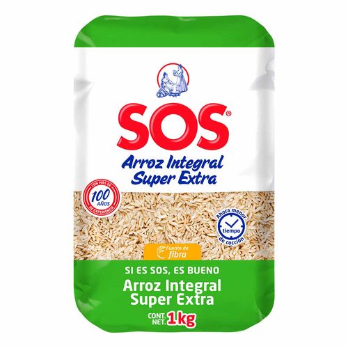 Arroz SOS integral 1Kg