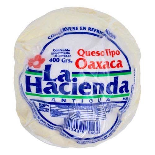 Queso La Hacienda Antigua Tipo Oaxaca 400g