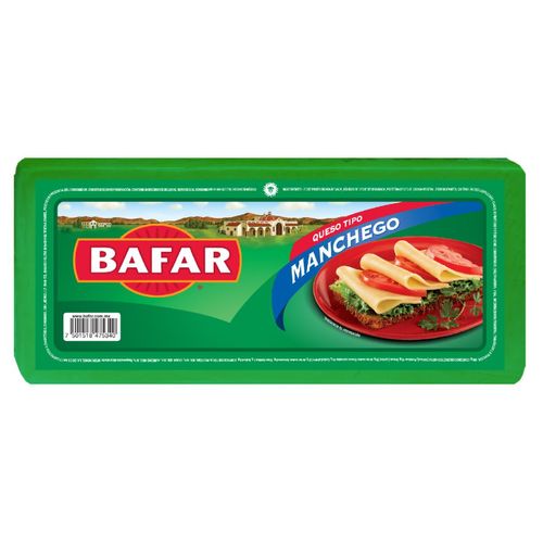 Queso tipo Manchego Bafar por kg