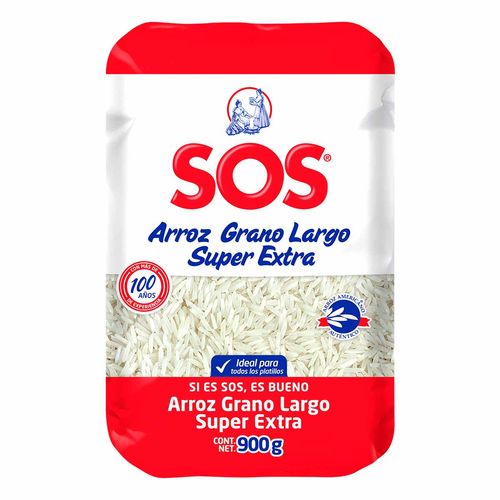 Arroz SOS Super Extra Rojo 900g