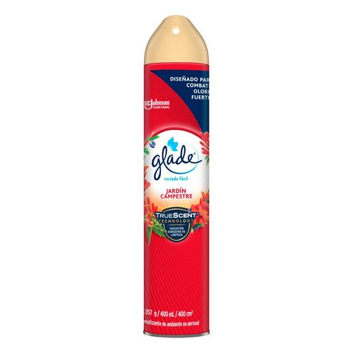 Aromatizante en Aerosol Glade Jardín Campestre 400ml