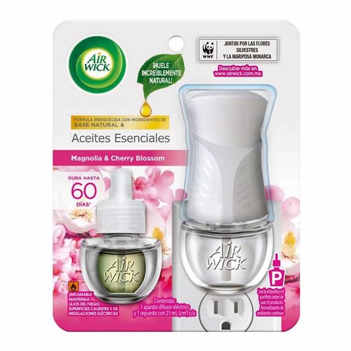 Aromatizante Eléctrico Airwick Aceite Magnolia Cherry 21ml