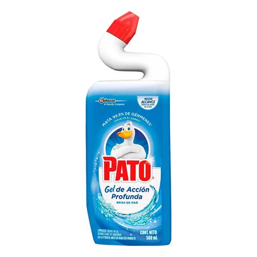 Limpiador de Baños en Gel Pato Desinfectante Brisa de Mar 500ml