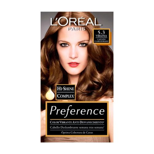 Tinte de Cabello Preference de L'Oréal Paris 8.1 Copenhague.