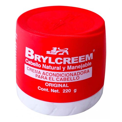 Crema Acondicionadora Brylcreem Azul 220g.
