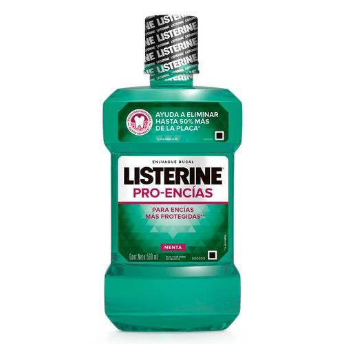 Enjuague Bucal Listerine Pro Encías 500ml.