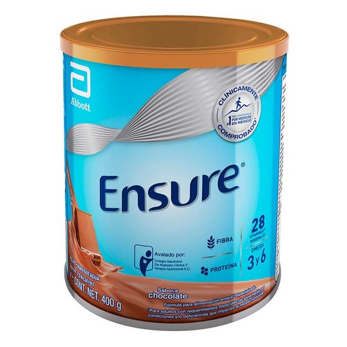 Suplemento Alimenticio Ensure Alimentación Especializada Fresa 400g