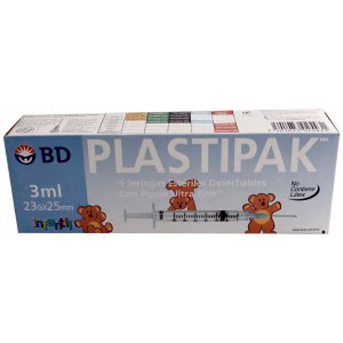 Jeringa Desechable BD 5pzs.