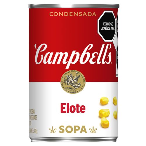 Sopa Crema Campbell's de Elote Condensada de 430g