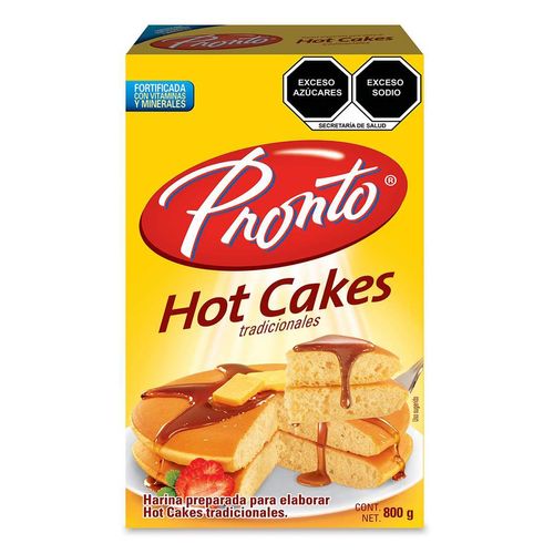 Hot Cakes Pronto Tradicionales 800g.