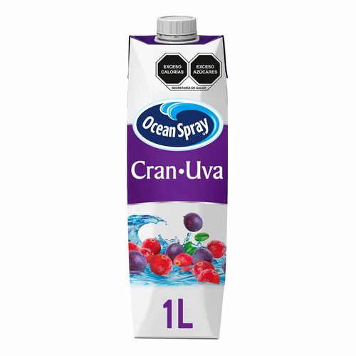 Ocean Spray Bebida de Arándano y Uva 1L