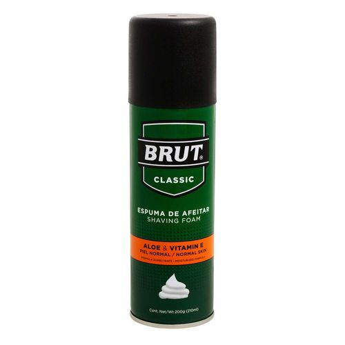 Espuma para Afeitar Brut Classic Piel Normal 210ml.