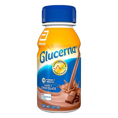 Suplemento Alimenticio Glucerna para Personas con Diabetes Chocolate 237ml
