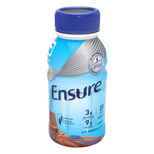 Suplemento Alimenticio Ensure Alimentación Especializada Chocolate 237ml