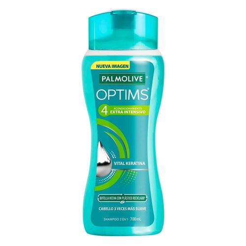 Shampoo Palmolive Optims Nivel 3 Acondicionamiento Intensivo 700ml.