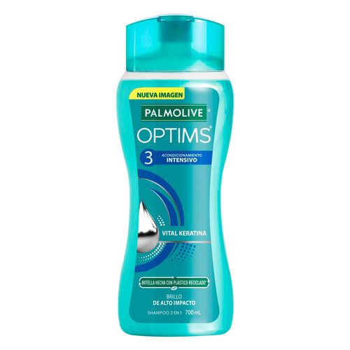 Shampoo Palmolive Optims Nivel 3 Acondicionamiento Intensivo 700ml.