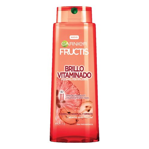 Shampoo Garnier Fructis Nutrición Vitaminada 650ml.